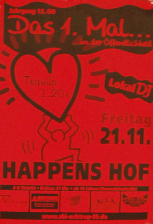 2 in 1 Party bei Happens Hof (13.02)